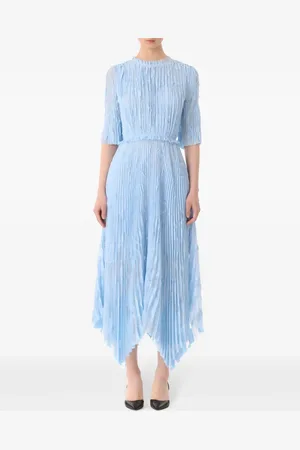 Jason Wu Floral pleated dress