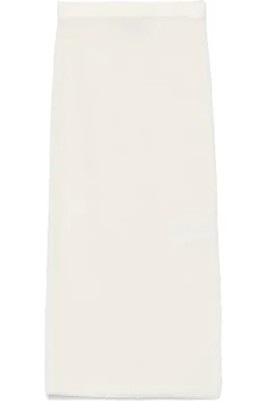 Iceberg Bouclé midi skirt
