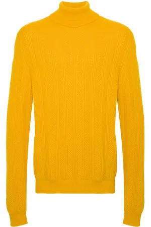 ERIC BOMPARD Herringbone roll-neck sweater