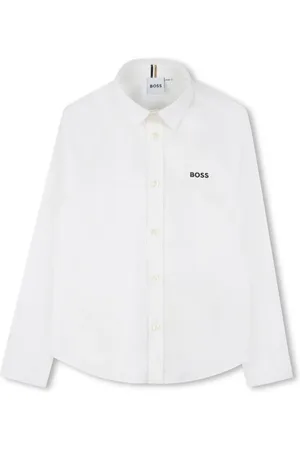 HUGO BOSS Logo-embroidered shirt