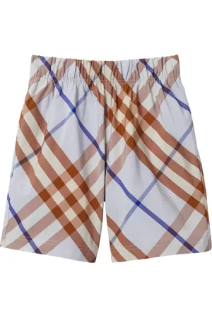 Burberry Check-pattern shorts