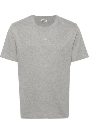 Sandro Logo-embroidered T-shirt