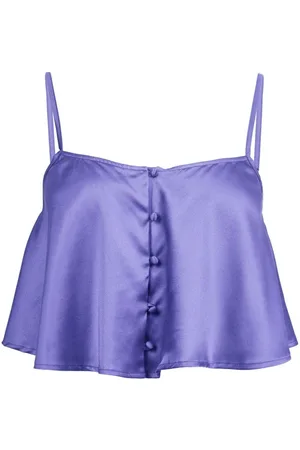FLEUR DU MAL Luxe Flutter camisole top
