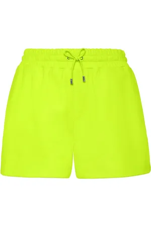 Philipp Plein Elasticated-waist leather shorts
