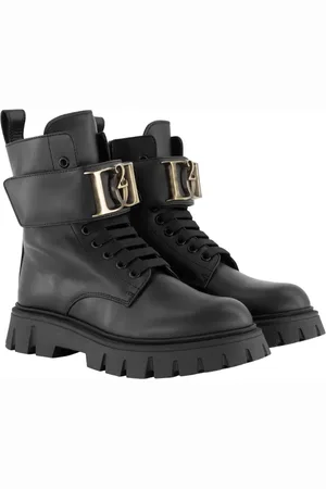 Dsquared2 Logo-plaque ankle boots