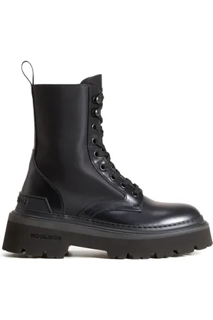 Woolrich Logger leather boots