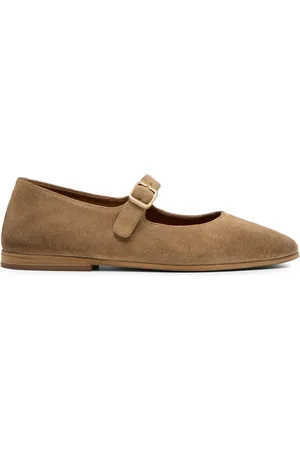 MARSÈLL Leather ballerina shoes