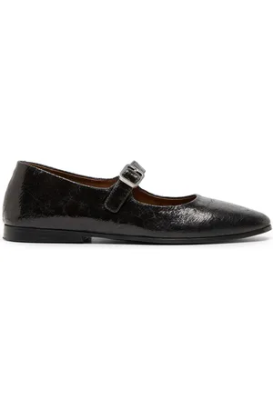 MARSÈLL Leather ballerina shoes