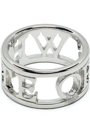 OFF-WHITE Logo lettering ring