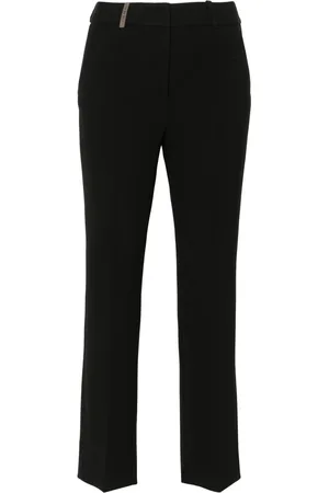 PESERICO SIGN Pressed-crease trousers