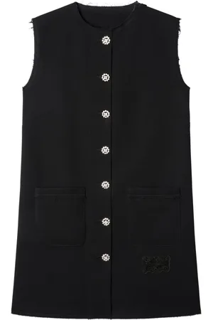 OFF-WHITE Logo-embroidered dress