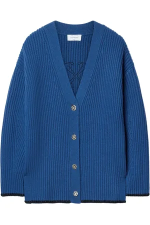 OFF-WHITE Logo-embroidered cardigan