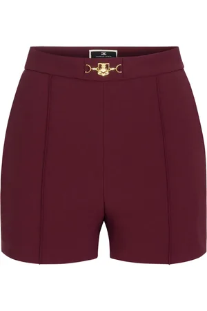 Elisabetta Franchi Appliqu??-logo shorts