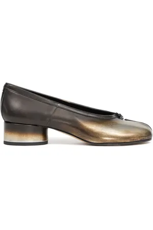 Maison Margiela Tabi 30mm leather ballerina shoes