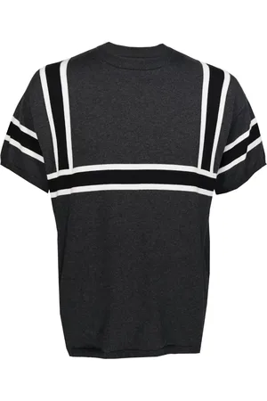 MOSTLY HEARD RARELY SEEN Knitted striped cotton top