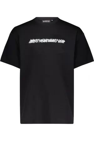 MOSTLY HEARD RARELY SEEN Logo-embroidered cotton T-shirt