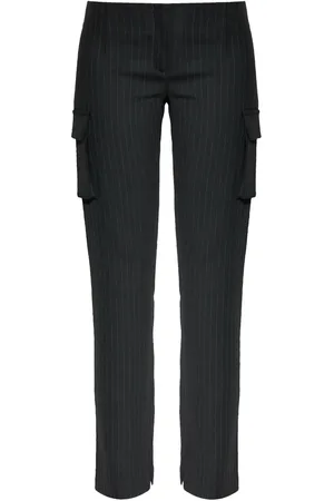 MISBHV Pinstriped straight trousers