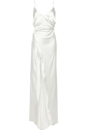 MITILIANE COUTURE Drape-detail maxi dress