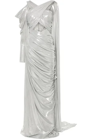MITILIANE COUTURE Metallic maxi dress