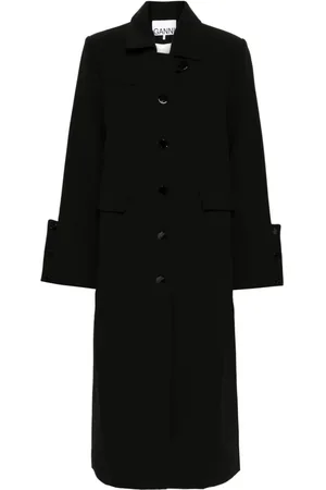 Ganni Crepe coat