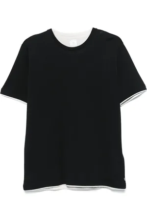 ELEVENTY Contrasting-border T-shirt