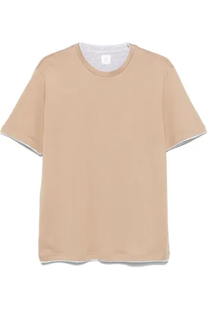 ELEVENTY Contrasting-border T-shirt