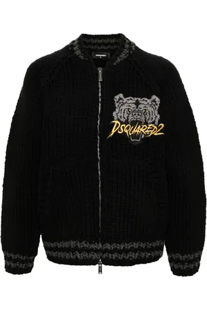 Dsquared2 Logo-patch cardigan