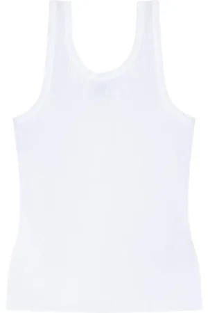 Vetements Logo-jacquard tank top