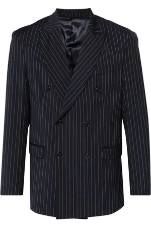 Family First Pinstriped blazer