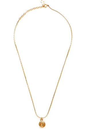 Dior CD logo-pendant necklace