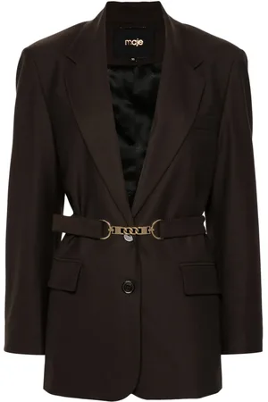 Maje Belted blazer