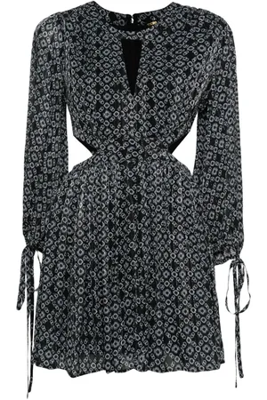 Maje Clover-motif mini dress