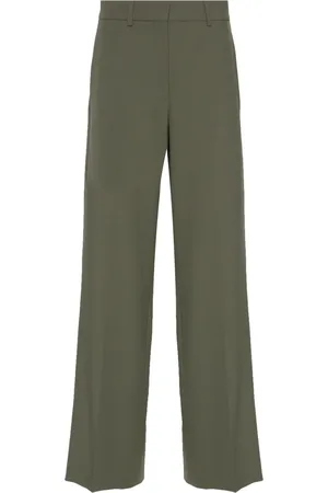 Maje Pressed-crease trousers