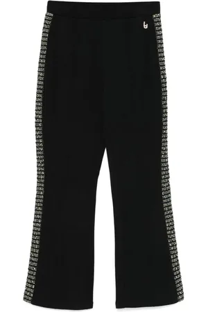 Liu Jo Bouclé-panels trousers