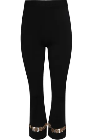Paco rabanne Embellished straight-leg trousers