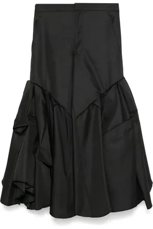 Comme des Garçons Pleated flared trousers