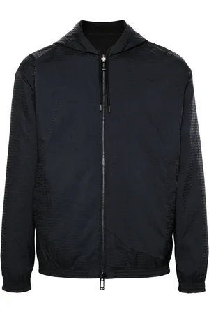 Emporio Armani Reversible zip-up hoodie