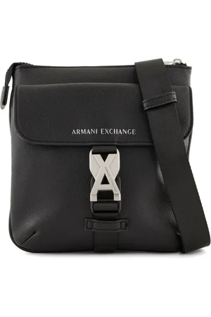 Armani Exchange Logo-stamp messenger bag