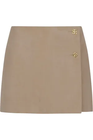 Givenchy Leather mini skirt