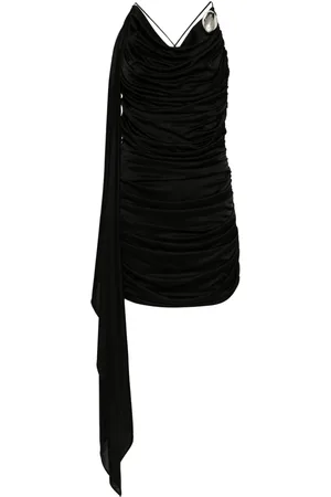 GIUSEPPE DI MORABITO Brooch-detail mini dress