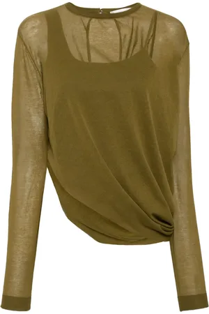 CHRISTOPHER ESBER Veiled top