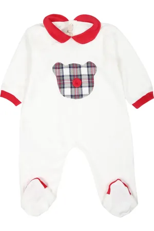 LA STUPENDERIA Bear-appliqu?? pajamas