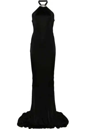 GIUSEPPE DI MORABITO Halterneck maxi dress