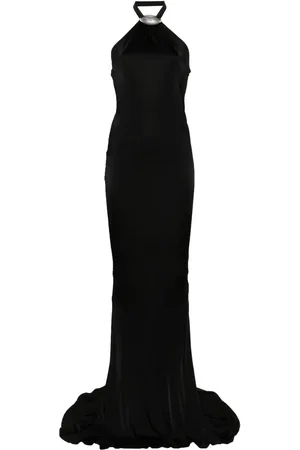 GIUSEPPE DI MORABITO Halterneck maxi dress