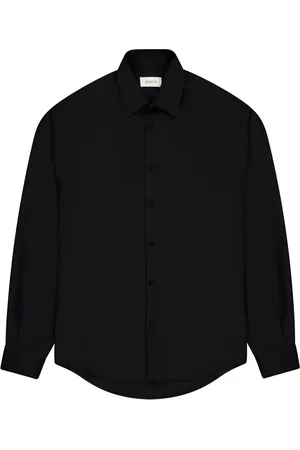 LANEUS Spread-collar shirt