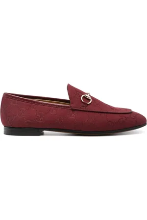 Gucci Macro GG Canvas loafers
