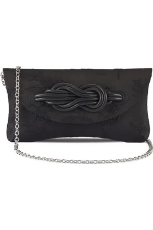 SHANGHAI TANG Chinese Endless Knot clutch bag
