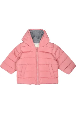 Petit Bateau Fleece-lined padded jacket