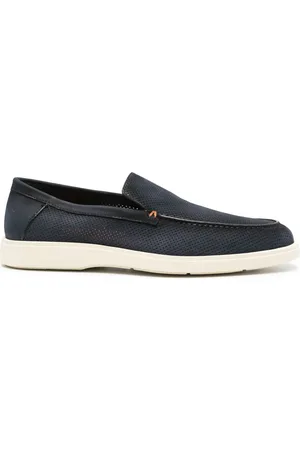 santoni Perforated loafers