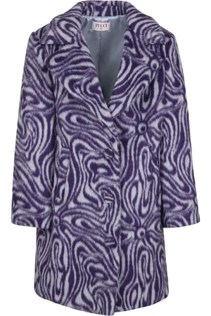 PUCCI Junior Swirl-pattern coat